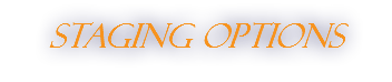 STAGING OPTIONS